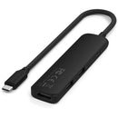 Satechi Slim USB-C 4-in-1 4K Multi-Port Adapter (Black)