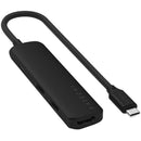 Satechi Slim USB-C 4-in-1 4K Multi-Port Adapter (Black)