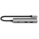 Satechi Slim USB-C 4-in-1 4K Multi-Port Adapter (Gray)