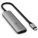 Satechi Slim USB-C 4-in-1 4K Multi-Port Adapter (Gray)