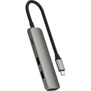Satechi Slim USB-C 4-in-1 4K Multi-Port Adapter (Gray)