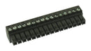 MOLEX 39500-0016 Pluggable Terminal Block, 3.5 mm, 16 Ways, 30AWG to 16AWG, 1.5 mm², Screw, 8 A