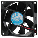 ORION FANS OD8025-12HBIP69K DC Axial Fan, 12 V, Square, 80 mm, 25 mm, Ball Bearing, 40 CFM