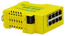 BRAINBOXES SW-518 Switch, 8 Ports, Industrial, Unmanaged Gigabit Ethernet, DIN Rail, RJ45 x 8