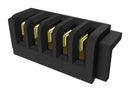 AMPHENOL COMMUNICATIONS SOLUTIONS 10174522-050000LF BATTERY CONNECTOR, R/A RCPT, 5POS, 2.5MM
