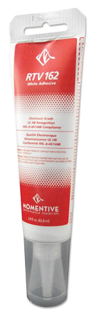 MOMENTIVE PERFORMANCE MATERIALS RTV162 90G Sealant, Silicone 1 Part, Electronics, PCBs, SNAPSIL Series, Squeeze Tube, White, 90g