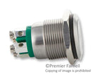 BULGIN LIMITED MPI002/TERM/GN SWITCH, VANDAL RESISTANT, SPST, 50mA