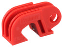 PANDUIT PSL-CB-3PC CIRCUIT BREAKER LOCKOUT, NYLON, RED