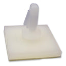 ETTINGER 006.21.412 PCB Spacer, Lock-In Support With Adhesive Base, Nylon 6.6, 12.7mm x 4mm
