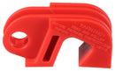 PANDUIT PSL-CB-3PC CIRCUIT BREAKER LOCKOUT, NYLON, RED