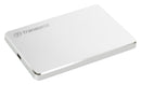 TRANSCEND TS2TSJ25C3S Portable Hard Drive, 2TB, External, USB 3.1, 2.5"