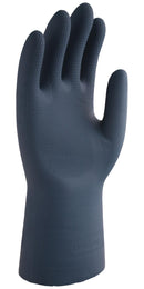 UCI G/LHD30/BK/10 Gloves, Rubber, Neoprene, Gauntlet, Black, LHD30 Series, XL