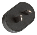 XP POWER AMF PLUG AU AC Input Plug, AU, Black, AMF18 Series, AMF24 Series, AMF36 Series AC-DC Power Supplies