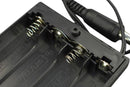 DFROBOT FIT0918 Battery Holder, AA, 4 Cell, Power Switch, DC2.1 Jack, Cover x1, 70 x 64.5 x 19.6 mm