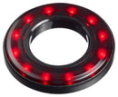 APEM QH22028RC LED Panel Mount Indicator, Red, 24 VDC, 22 mm, 20 mA, 120 mcd, IP67