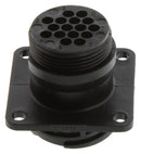 AMP - TE CONNECTIVITY 213862-1 CIRCULAR CONNECTOR, 16POS, RCPT, FLANGE
