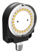 BANNER ENGINEERING WL50F-3WQ LED Work Light, 2.4 W, 24 VDC, Daylight White, 5000K, Flat Mount, Non Touch Function, M12