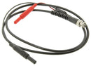 POMONA 5343-C-36 Test Lead, 4mm Banana Plugs x2 to BNC Plug, 60 V, 914 mm