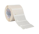 HELLERMANNTYTON 596-25896 Cable Marker, Thermal Transfer, Adhesive, Transparent, White, Vinyl, 44.5mm x 25.4mm 4031026213521
