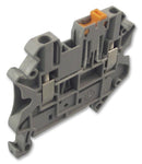 PHOENIX CONTACT 3046362 DIN Rail Mount Terminal Block, 2 Ways, 26 AWG, 12 AWG, 4 mm², Screw, 20 A GTIN UPC EAN: 4046356055789 UT 2,5-MT
