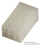 MOLEX 39-01-3063 Connector Housing, No Lock, UL 94V-2, Mini-Fit Jr. 5559, Plug, 6 Ways, 4.2 mm