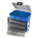 MULTICOMP PRO MP012225 Tool Case, w/Drawer, 420mm W x 303mm D x 400mm H, Polypropylene, Top Seat, 4 Bottom Boxes