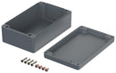 BOPLA 01130000 Metal Enclosure, IP66, Euromas, Small, Aluminium, 91 mm, 160 mm, 260 mm, IP66