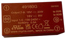 MYRRA 49180G AC/DC PCB Mount Power Supply (PSU), ITE & Household, 1 Output, 20 W, 18 VDC, 1.111 A