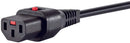 SCHAFFNER - TE CONNECTIVITY IL13-US1-SVT-3100-183 POWER CORD, NEMA 5-15P TO IEC 320 C136FT, 10A