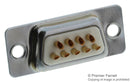 CINCH CONNECTIVITY SOLUTIONS DEH-9P D SUB CONNECTOR, PLUG, 9POS, SOLDER