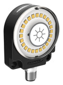BANNER ENGINEERING WL50F-3TWQ LED Work Light, 2.4W, 24 VDC, Daylight White, 5000K, Flat Mount, Touch Function, M12 Connection