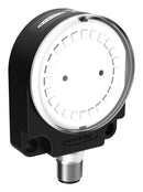 BANNER ENGINEERING WL50F-3WQ LED Work Light, 2.4 W, 24 VDC, Daylight White, 5000K, Flat Mount, Non Touch Function, M12