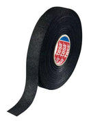 TESA 51618-00000-00 Electrical Insulation Tape, PET (Polyester), Black, 25 m x 15 mm