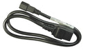 MULTICOMP PRO GW-151828 Mains Power Cord, 10/16A, IEC 60320-1 C14 to IEC 60320-1 C19, 1 m, 250 V, Black