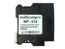 MULTICOMP PRO MP-514 Switch, 4 Ports, Industrial, Gigabit Ethernet, DIN Rail, RJ45 x 4, 10Mbps, 100Mbps, 1Gbps