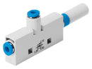 FESTO 193572 Vacuum Generator, 8 bar, 60 °C, 0.7 mm Laval Nozzle, VN Series VN-07-L-T3-PQ2-VQ2-RO1 vacuum generator