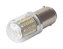 CML INNOVATIVE TECHNOLOGIES 20238221 LED Light Bulb, Clear Capsule, BA15s, Warm White, 3000 K