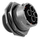 AMPHENOL SINE/TUCHEL RTS718N4S03 CIRCULAR CONNECTOR, RCPT, 4POS, CRIMP