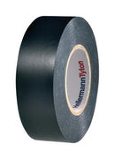 HELLERMANNTYTON 710-00155 Electrical Insulation Tape, Rubber Adhesive, PVC, 19 mm Width, 20 m Length, Black