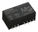 COSEL MGW104812 Isolated Through Hole DC/DC Converter, ITE, SIP, 4:1, 10.08 W, 2 Output, 12 V