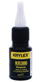 Krylex KR386 10ML KR386 10ML Adhesive Retaining Compound Very High Strength Medium Viscosity Permanent Bond Green 10 ml