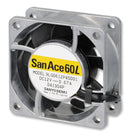 SANYO DENKI 9LG0612P4H001 DC Axial Fan, 12 V, Square, 60 mm, 25 mm, Ball Bearing, 27.5 CFM