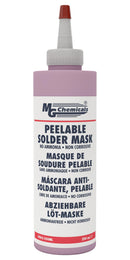 MG CHEMICALS 862-250ML Peelable Solder Mask, Contacts/Gold Fingers/Printed Circuit Card Edges, Tube, Translucent Red, 250ml