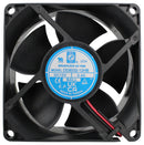 ORION FANS OD8032-24HHB02A DC Axial Fan, 24 V, Square, 80 mm, 32 mm, Ball Bearing, 55.5 CFM