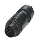 PHOENIX CONTACT 1017632 Circular Connector, IP69K, Photovoltaic, PRC-Connector Series, Cable Mount Receptacle, 5 Contacts
