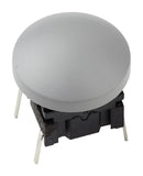 APEM 1ZCS03 Switch Cap, Round, 14.3mm, ABS, Apem Rockermec Multimec 5E/5G Series Rocker & Tactile Switches