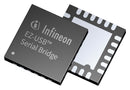 INFINEON CY7C65211-24LTXIT Interface Bridges, USB to I2C, SPI, UART, 1.71 V, 5.5 V, QFN, 24 Pins, -40 °C SP005641947, CY7C65211-24LTXIT