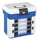 MULTICOMP PRO MP012223 Tool Case, w/Drawer, 420mm W x 303mm D x 400mm H, Polypropylene, Top Seat, 1 Top & 4 Bottom Boxes