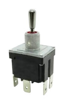 MULTICOMP PRO MP1HAS9T1B1M2N1S-5 Toggle Switch, Sealed, On-None-Off, SPST, Non Illuminated, MP Toggle Switches SPDT, Panel Mount