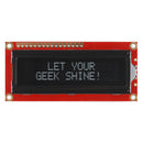 Tanotis - SparkFun Basic 16x2 Character LCD - White on Black 5V Monochrome - 1